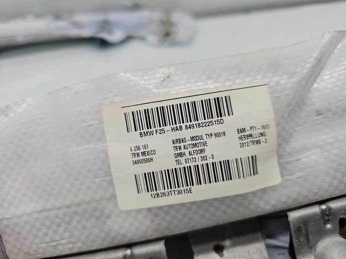 Airbag cortina stanga Bmw X3 (F25) [Fabr 2010-2017] 6256161