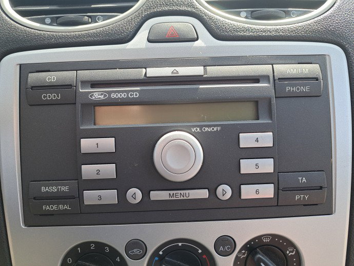 Radio CD Ford Focus 2 (DA) [Fabr 2004-2012] 6000 CD