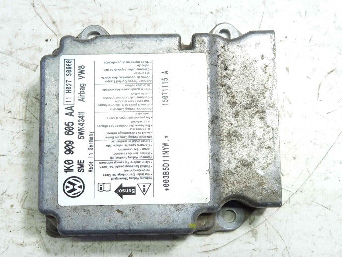 Calculator airbag 1K0909605AA Skoda Octavia 2 (1Z3) [Fabr 2004-2013] 1.9 BXE