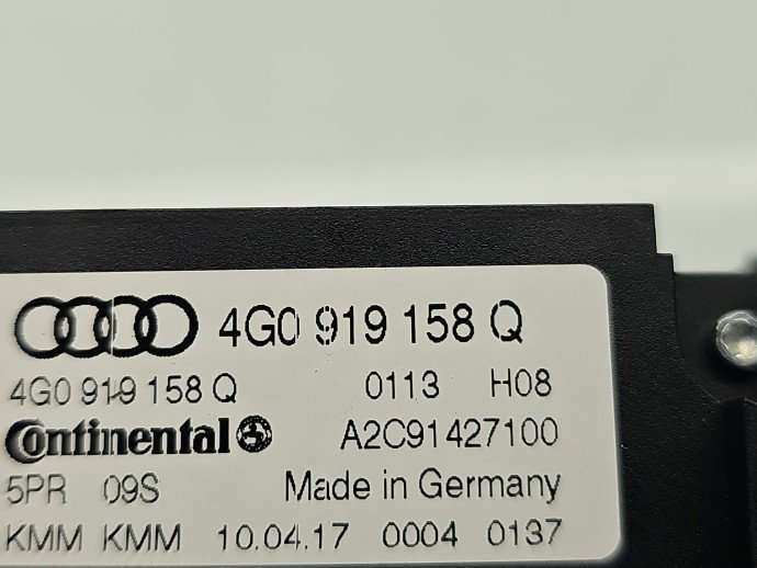 Panou comanda clima spate AUDI A6 (4G2, C7) [Fabr 2012-2017] 4G0919158Q