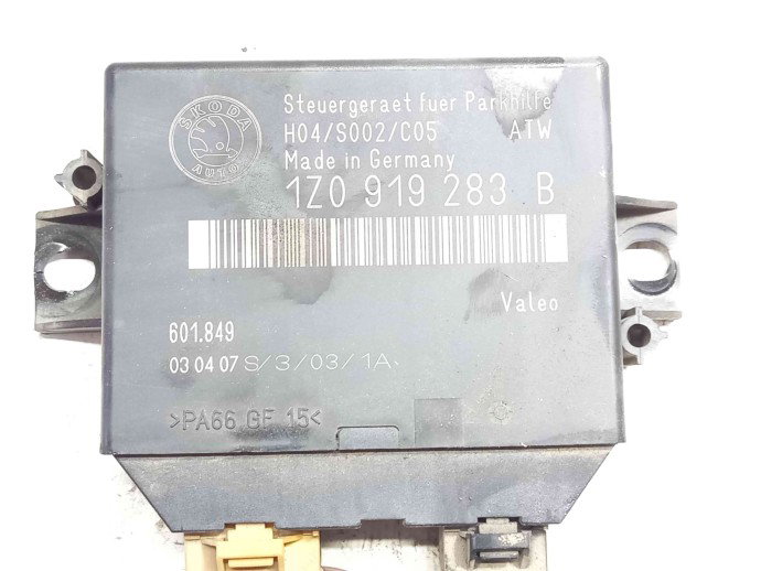 Modul senzori parcare 1Z0919283B Skoda Octavia 2 (1Z3) [Fabr 2004-2013] 1.9 BXE