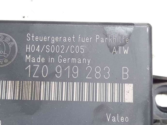 Modul senzori parcare 1Z0919283B Skoda Octavia 2 (1Z3) [Fabr 2004-2013] 1.9 BXE