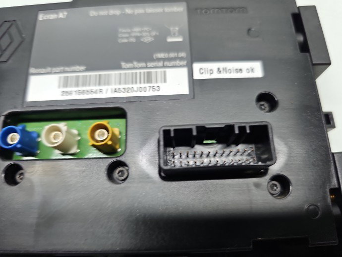 Display bord Renault Kangoo 2 [Fabr 2008-prezent] 256156554R