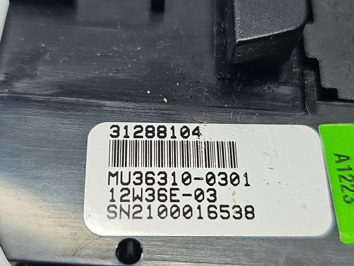 Panou comanda clima Volvo V40 II [Fabr 2013-2019] 31288104