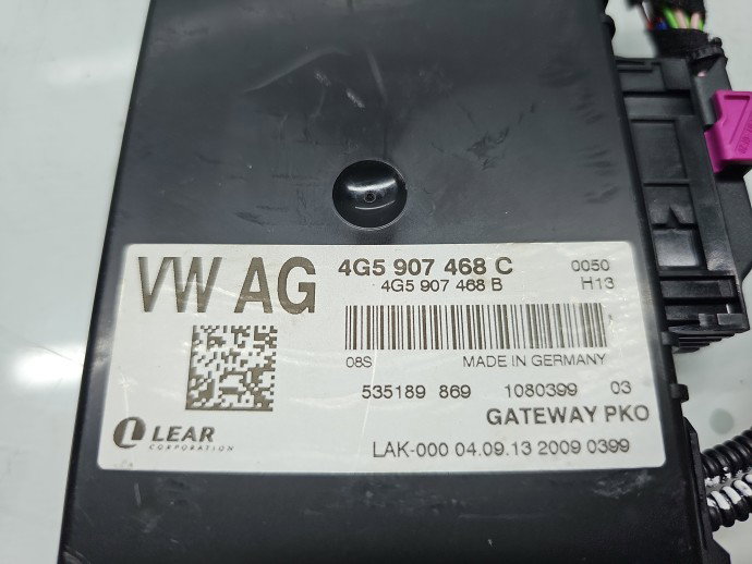 Modul confort AUDI A6 (4G2, C7) [Fabr 2012-2017] 4G5907468C