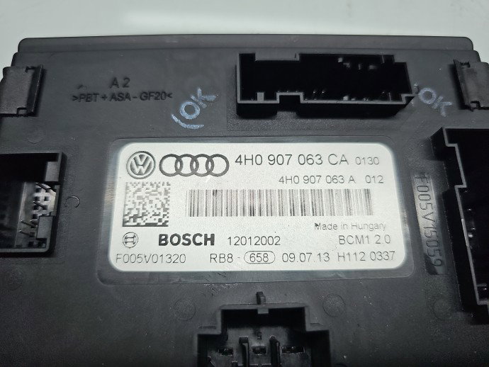 Modul confort AUDI A6 (4G2, C7) [Fabr 2012-2017] 4H0907063CA