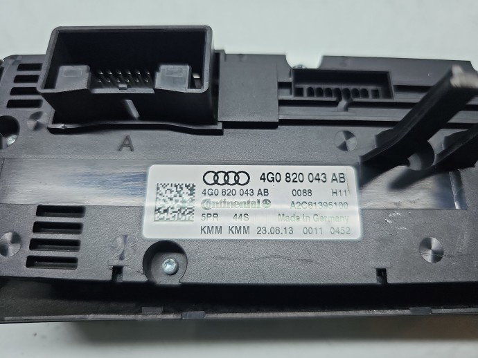 Panou comanda clima AUDI A6 (4G2, C7) [Fabr 2012-2017] 4G0820043AB