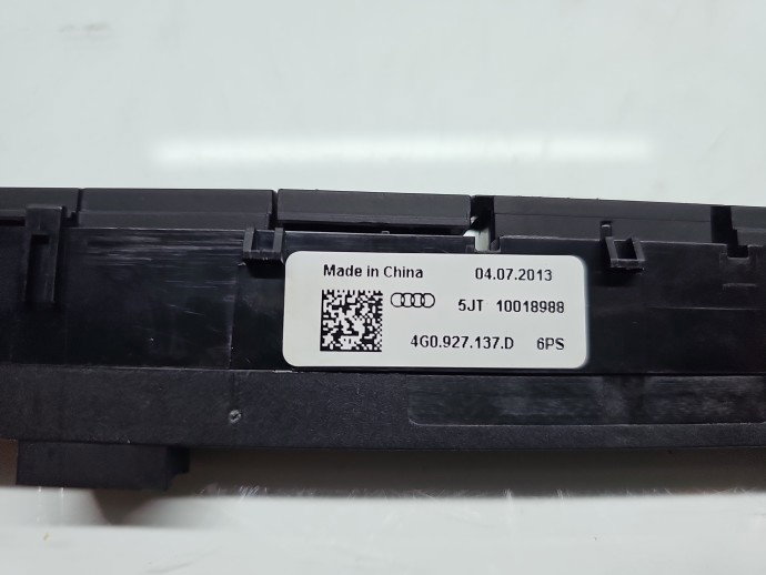 Butoane comenzi consola centrala AUDI A6 (4G2, C7) [Fabr 2012-2017] 4G0927137D