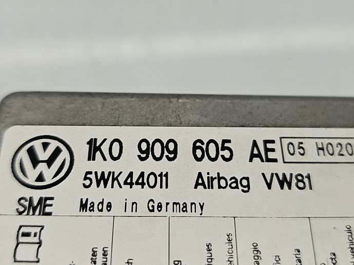 Calculator airbag Volkswagen Scirocco (137) [Fabr 2008-2017] 1K0909605AE 2.0 TDI CBBB 125KW / 170CP