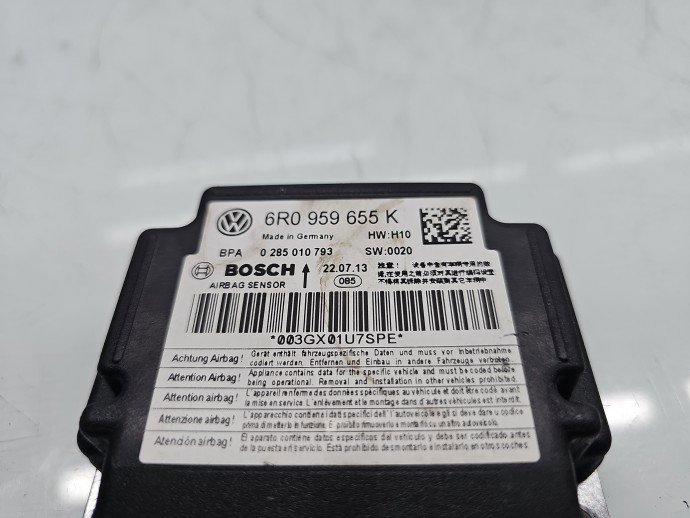 Calculator airbag Skoda Fabia 2 (5J, 542) [Fabr 2007-2014] 6R0959655K 1.6 TDI CAYC 77KW / 105CP