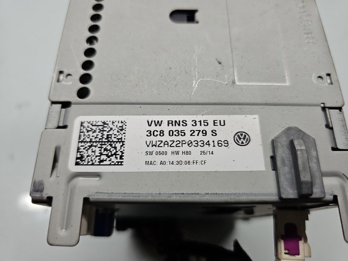 Radio CD cu navigatie Seat Leon (1P1) [Fabr 2005-2011] 3C8035279S