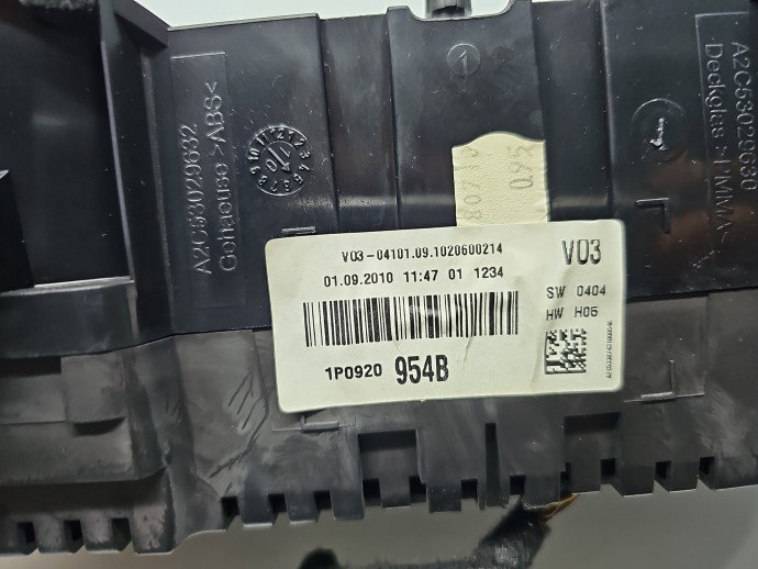 Ceas bord Seat Leon (1P1) [Fabr 2005-2011] 1P0920954B