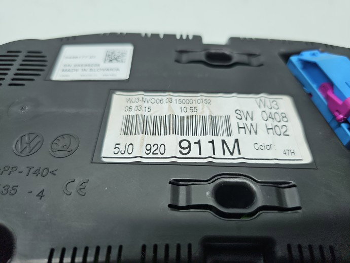 Ceas bord Skoda Roomster Praktik (5J) [Fabr 2006-2015] 5J0920911M