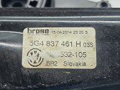 Macara electrica geam stanga fata Volkswagen Golf 7 (5G) [Fabr 2014-prezent] Sedan 5G4837461H