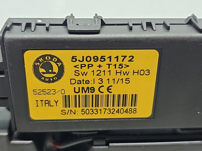 Modul confort Skoda Roomster Praktik (5J) [Fabr 2006-2015] 5J0951172
