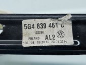 Macara electrica geam stanga spate Volkswagen Golf 7 (5G) [Fabr 2014-prezent] Sedan 5G4839461C