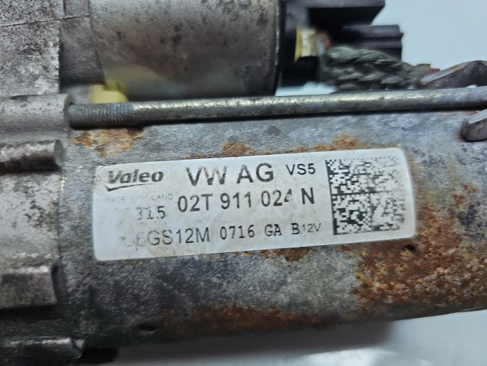 Electromotor Skoda Roomster Praktik (5J) [Fabr 2006-2015] 02T911024N 1.2 TSI CBZA63KW / 86CP