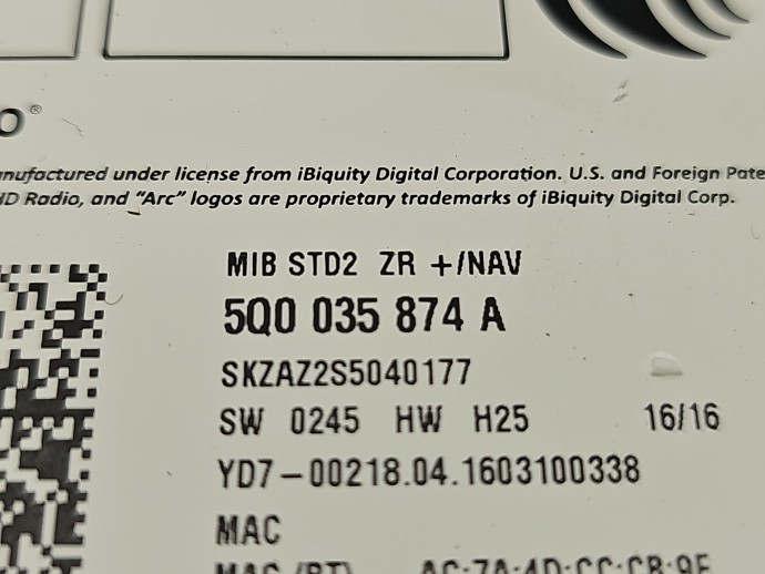 Unitate multimedia Skoda Rapid (NH3) [Fabr 2012-2019] 5Q0035874A