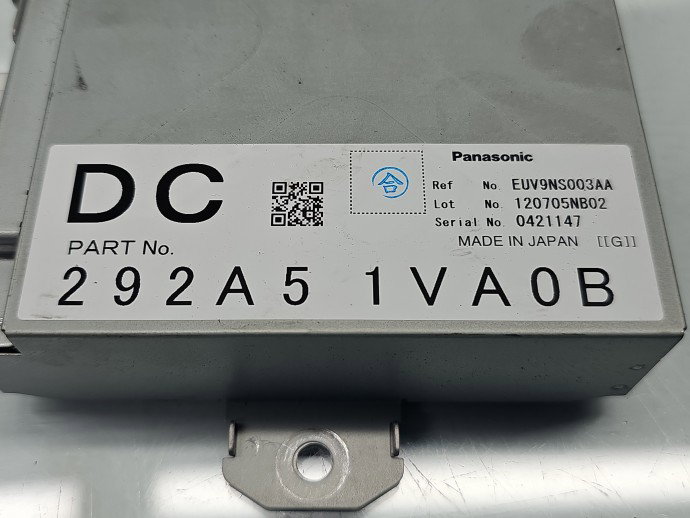 Modul confort Nissan Qashqai [Fabr 2007-2014] 292A5-1VA0B