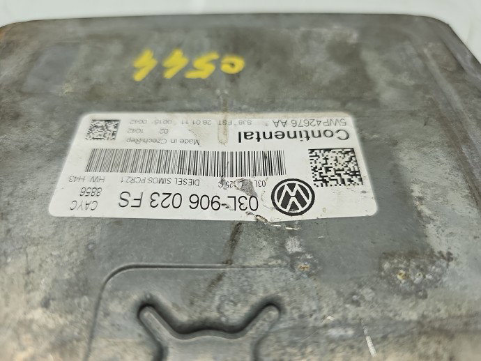 Calculator motor ECU Volkswagen Passat B7 (362) [Fabr 2010-2014] 03L906023FS 1.6 TDI CAYC 77KW / 105CP