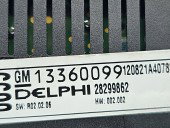 Panou comanda clima Opel Astra J [Fabr 2009-2015] 13360099