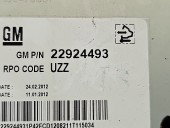 Unitate multimedia Opel Astra J [Fabr 2009-2015] 22924493