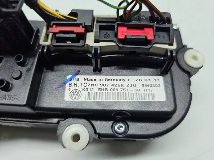 Panou comanda clima Volkswagen Passat CC (358) [Fabr 2012-2016] 7N0907426K