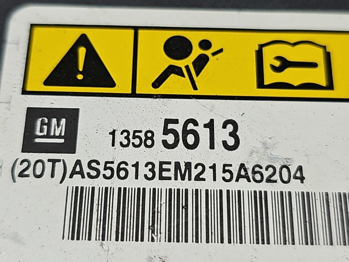 Calculator airbag Opel Astra J [Fabr 2009-2015] 13585613 1.4 Benz A14XER 74KW / 100CP