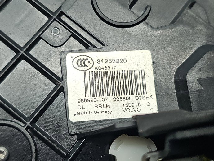 Broasca usa stanga spate Volvo S80 II [Fabr 2006-2016] Sedan Facelift 31253920