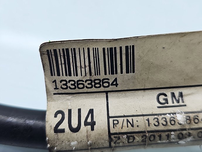 Borna baterie (-) Opel Astra J [Fabr 2009-2015] 13363864