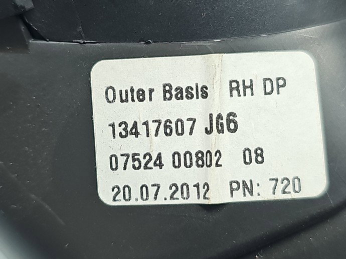 Grila aerisire dreapta Opel Astra J [Fabr 2009-2015] 13417607
