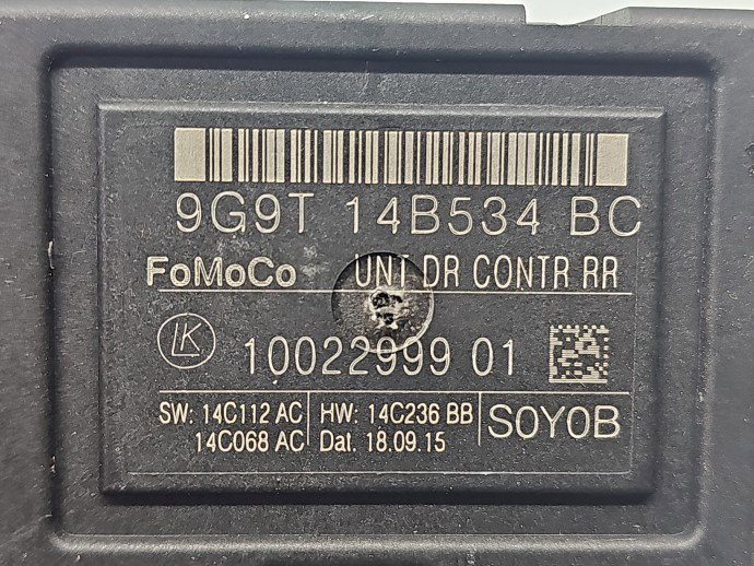 Modul confort Volvo S80 II [Fabr 2006-2016] 9G9T-14B534-BC