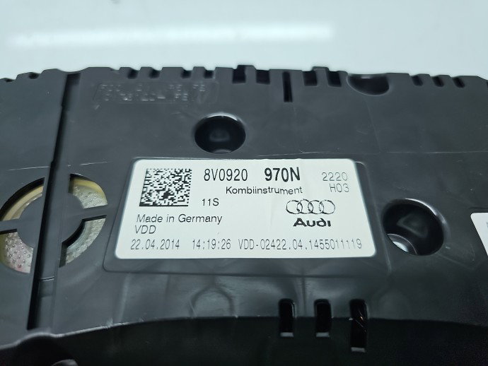 Ceas bord AUDI A3 (8V1) [Fabr 2012-prezent] 8V0920970N