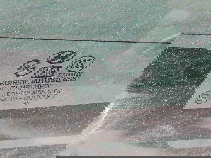 Luneta oem Hyundai Tucson (JM) [Fabr 2004-2010] 