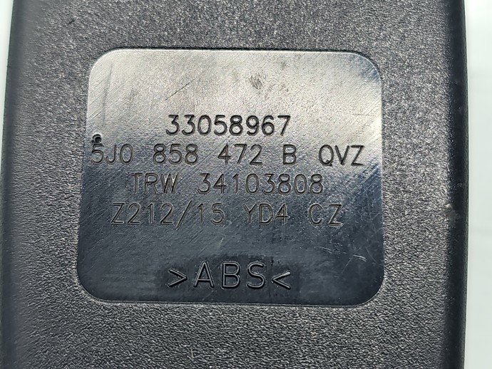 Capsa centura dreapta fata Skoda Roomster Praktik (5J) [Fabr 2006-2015] 5J0858472B