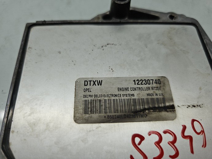Calculator motor ECU Opel Astra H [Fabr 2004-2009] 12230740