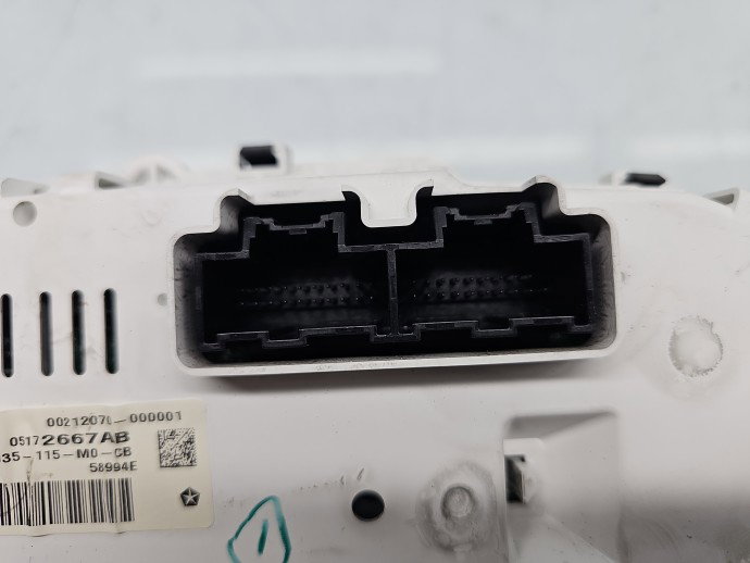 Ceas bord JEEP Patriot [Fabr 2007-2011] 05172667AB