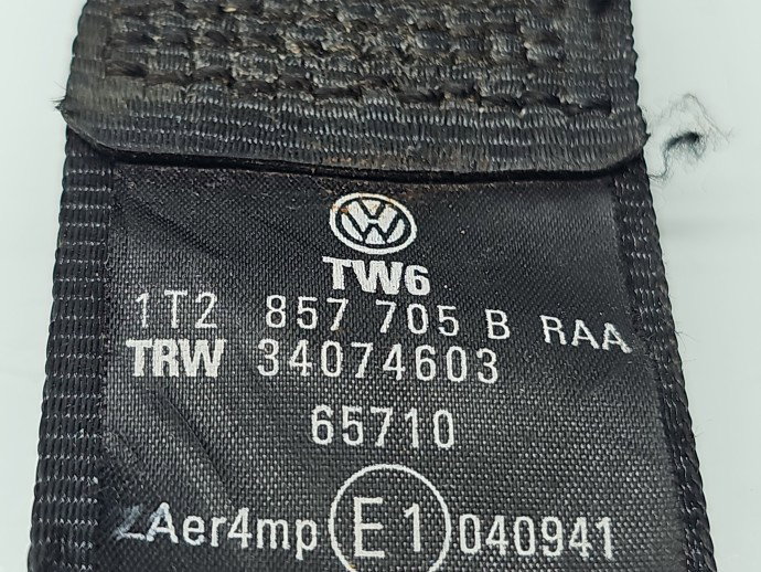 Centura stanga fata Volkswagen Touran (1T3) [Fabr 2010-2015] 1T2857705B