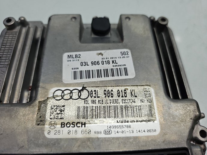 Calculator motor ECU AUDI Q2 (GAB) [ Fabr 2016-prezent] 03L906018KL 1.4 TFSI CZEA 110KW / 150CP
