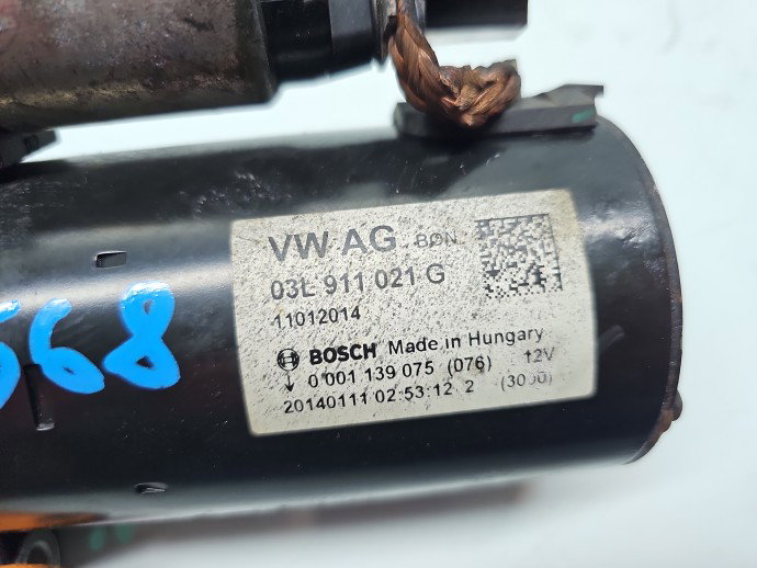 Electromotor AUDI A4 (8K2, B8) [Fabr 2008-2015] 03L911012G 2.0 TDI CGLC130KW / 177CP