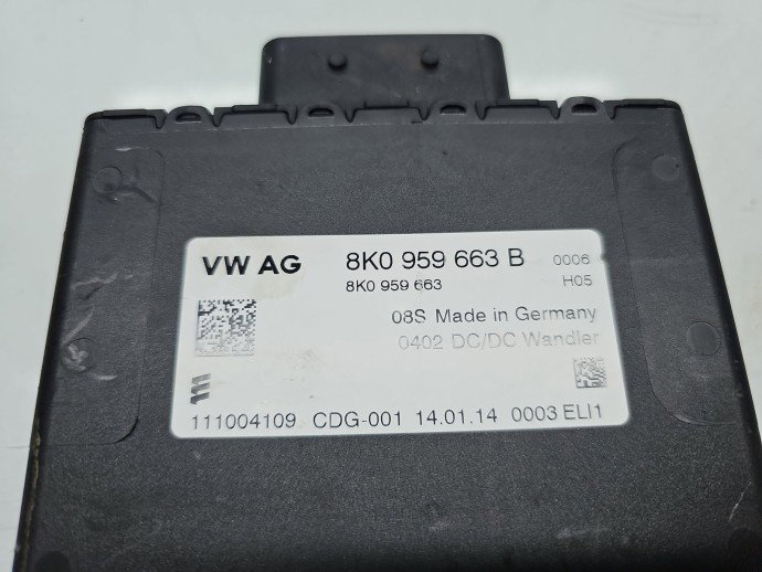 Modul confort AUDI A5 (8T3) [Fabr 2007-2015] 8K0959663B