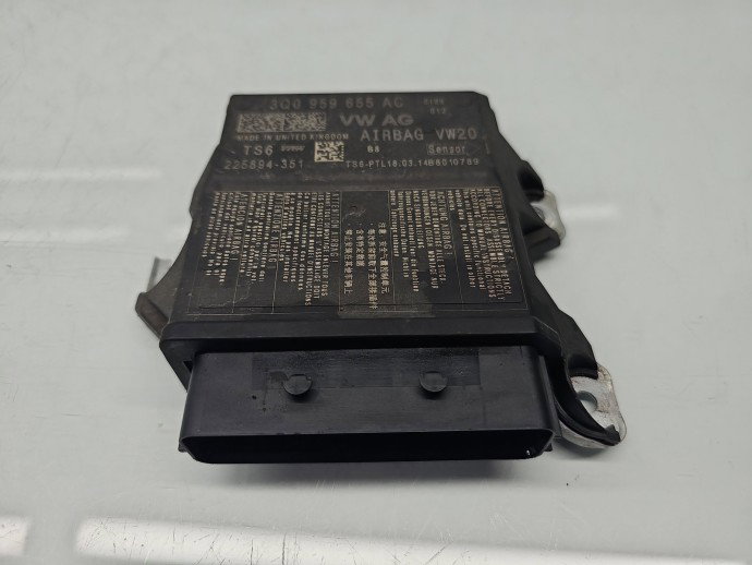 Calculator airbag Skoda Octavia 3 (5E3) [Fabr 2012-2020] 3Q0959655AC 1.2 TSI CJZA 77KW / 105CP