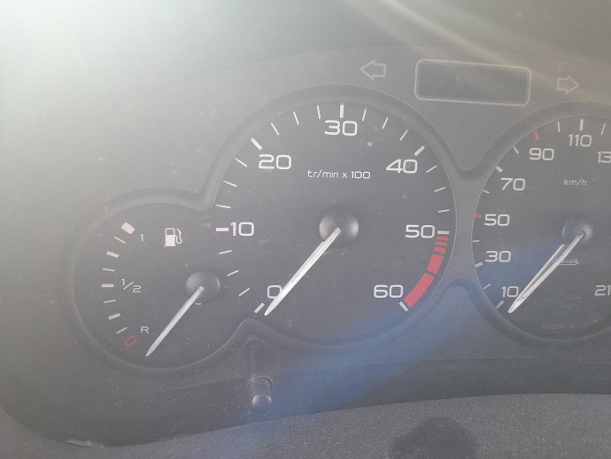 Ceas bord PEUGEOT 206 [Fabr 1998-2009]