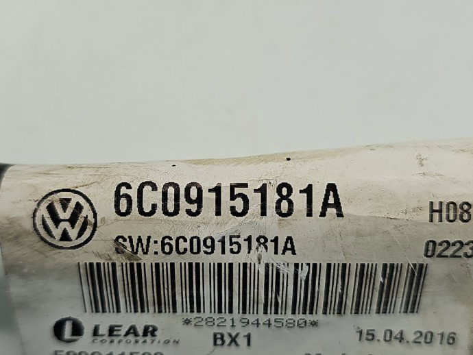 Borna baterie (-) Volkswagen Polo (6R) [Fabr 2009-2016] 6C0915181A