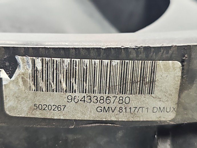 Electroventilator PEUGEOT 206 [Fabr 1998-2009] 9643386780 1.4 HDI 8HZ 50KW / 68CP