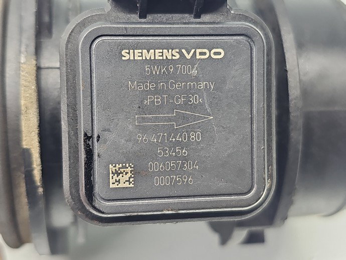 Debitmetru aer PEUGEOT 206 [Fabr 1998-2009] 9647144080 1.4 HDI 8HZ 50KW / 68CP