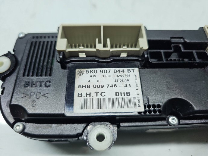 Panou comanda clima Volkswagen Golf 6 (5K1) [Fabr 2009-2013] 5K0907044BT