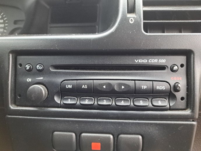 Radio CD Opel Zafira A (F75) [Fabr 1999-2005] VDO CDR 500