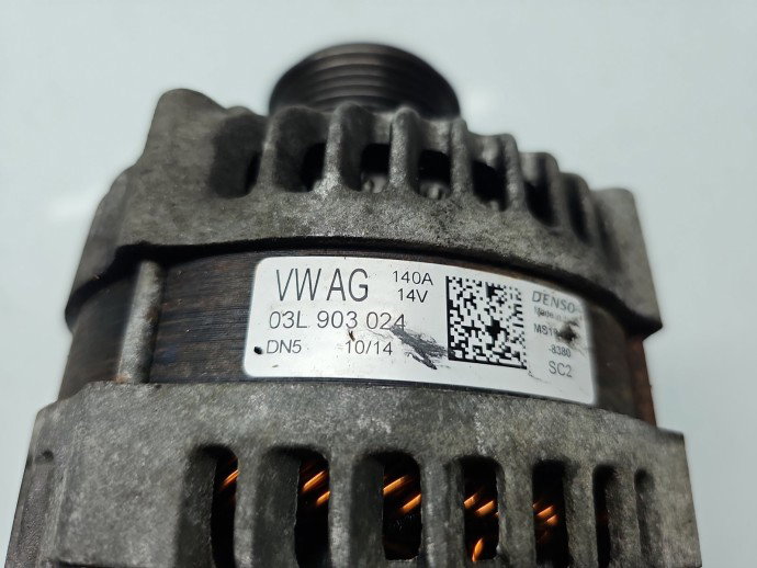 Alternator Volkswagen Passat CC (357) [Fabr 2008-2012] 03L903024 2.0 TDI CFFB 103KW / 140CP
