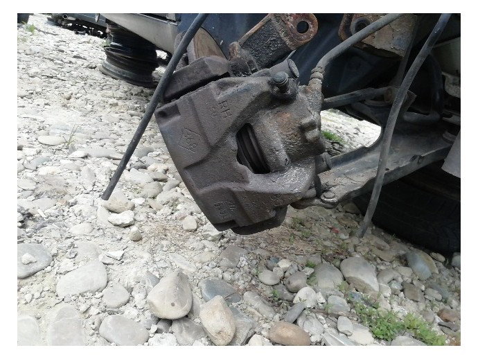 Etrier dreapta fata Renault Megane 3 Coupe 1.6 benz K4M OEM 2010-2015
